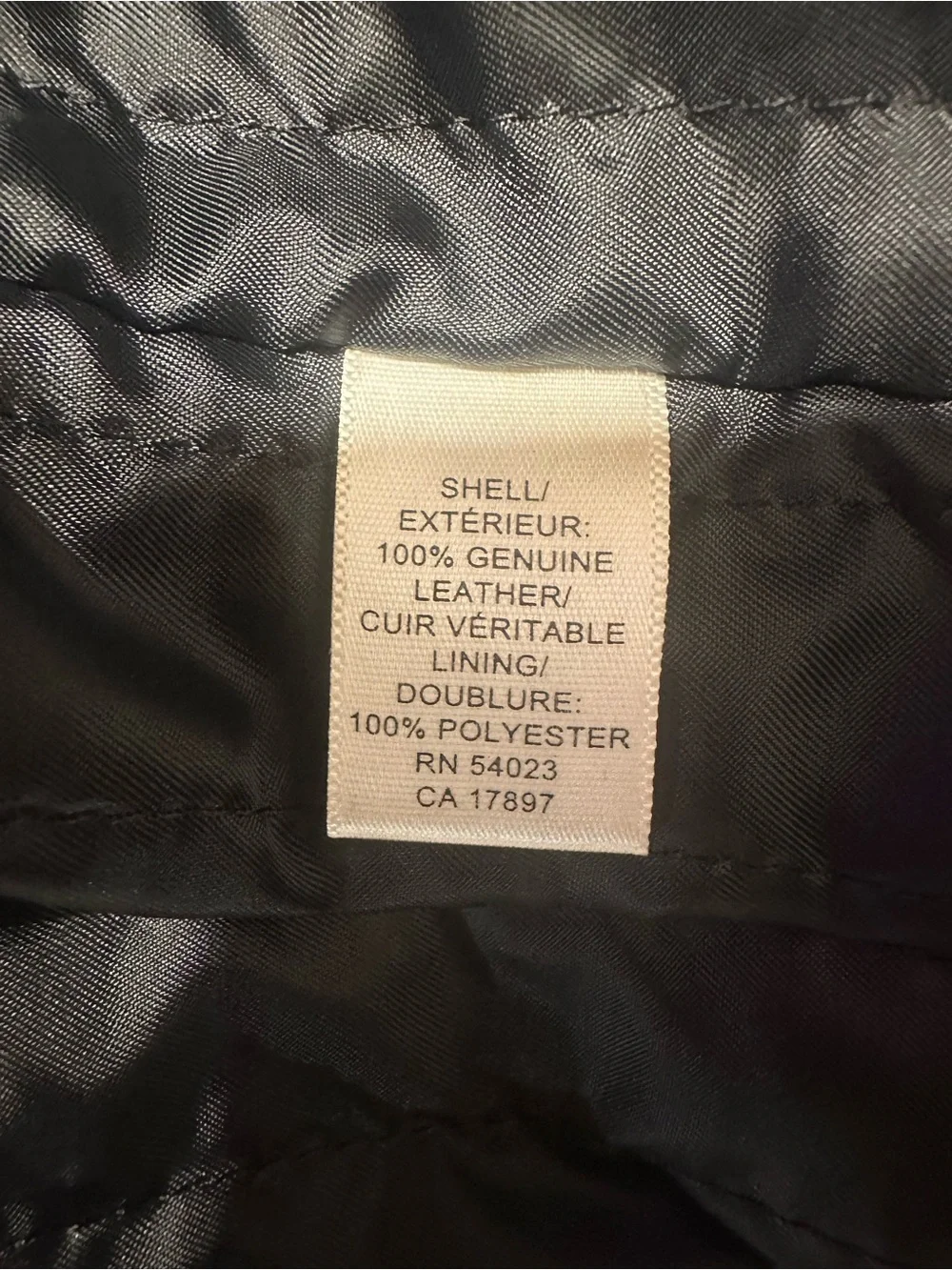 Vintage Banana Republic Men’s Black Genuine Leather Car Coat XL Y2K